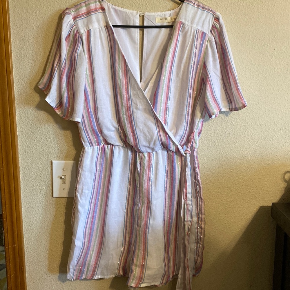 NWT Harper Heritage deep Vneck romper size small